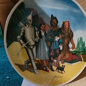 Vintage Wizard of Oz Collector's Plate - The Grand Finale